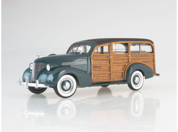 CHEVROLET Woody Station Wagon, green / brown