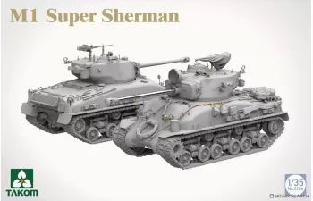 Сборная модель M1 Super Sherman
