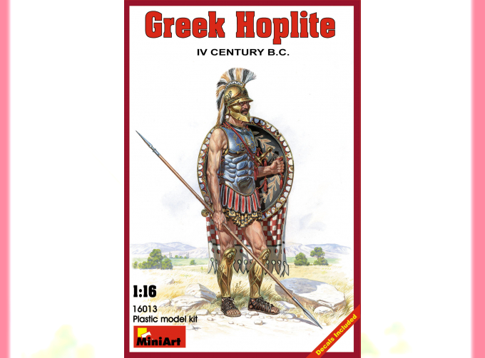 Сборная модель Фигуры GREEK HOPLITE IV CENTURY B.C.