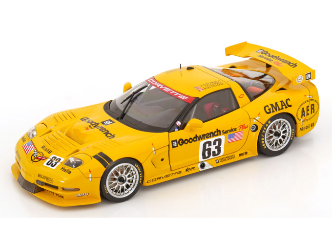 CHEVROLET Corvette C5-R No 63 24h Le Mans, Pruett/O´Connell/Fellows (2001)