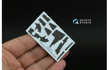 3D Декаль Стеганая обивка кабины для Ка-52/52М (Звезда/Quinta Models)