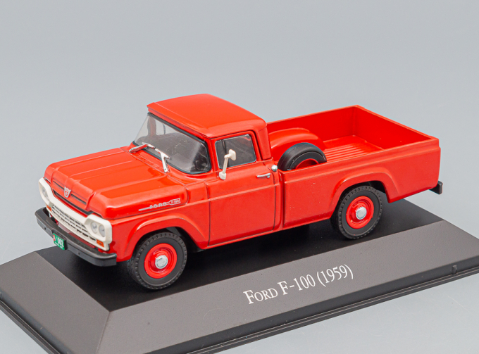 Ford F-100 1959, red