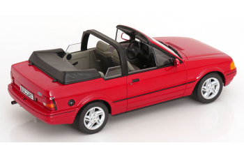 FORD Escort MK4 XR31 Cabriolet (1986), flamenco-red