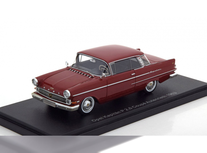 OPEL KAPITAN P 2.6 Coupe Autenrieth 1963 Dark Red