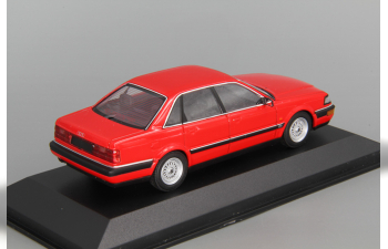 AUDI V8 (1988), red