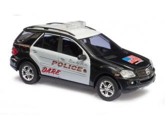MERCEDES-BENZ ML-CKlass W164 "Beverly Hills Police D.A.R.E.", black / white