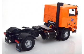 VOLVO F10 (1977), orange/schwarz