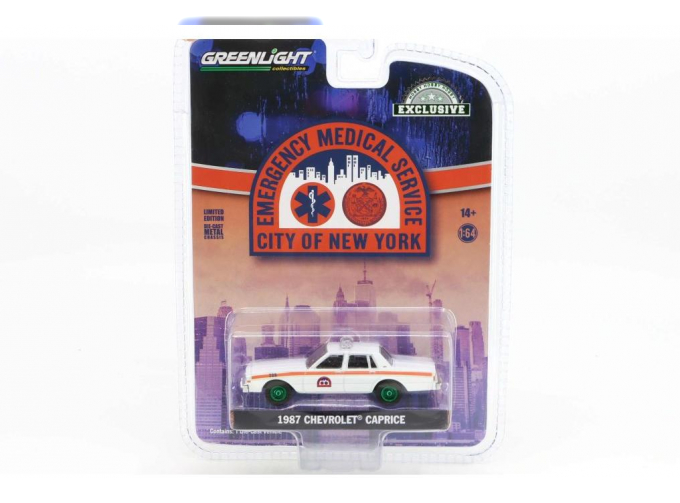 CHEVROLET Caprice Nyc Ems Medical Service (1987), White