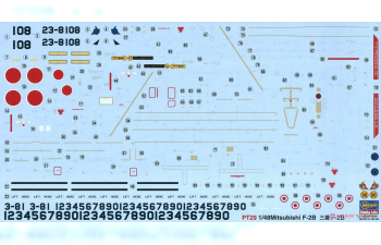 Сборная модель Двухместный истребитель ВВС Японии MITSUBISHI F-2B