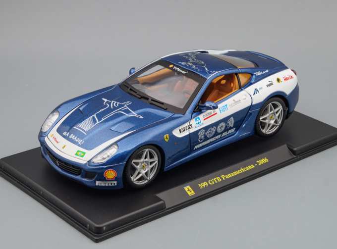 FERRARI 599 GTB Panamericana (2006), blue