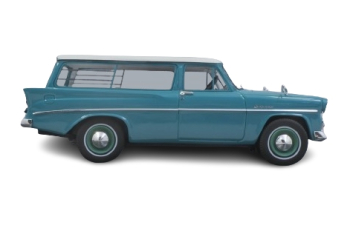 PRINCE Skyway 2 door wagon (1960), light blue