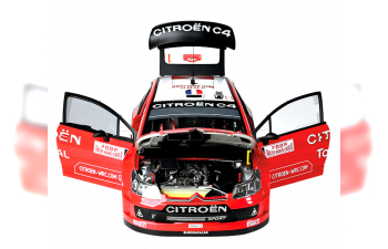 Сборная модель CITROEN C4 WRC No 1 Rally Monte Carlo World Champion, Loeb/Elena (2008)