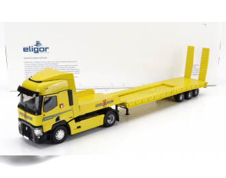 RENAULT T460 Truck Pianale Moroni Transports (2021), Yellow
