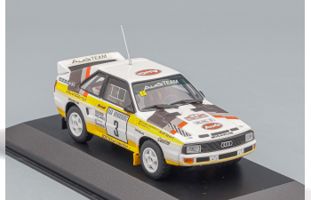 AUDI Sport Quattro Rally - Rohrl Eeistdorfer 2nd Place Rally Monte Carlo (1985), white