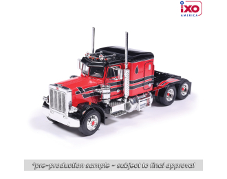 PETERBILT 359 (1973), red / black