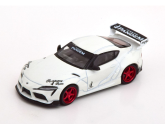 TOYOTA Pandem GR Supra V1.0, white metallic