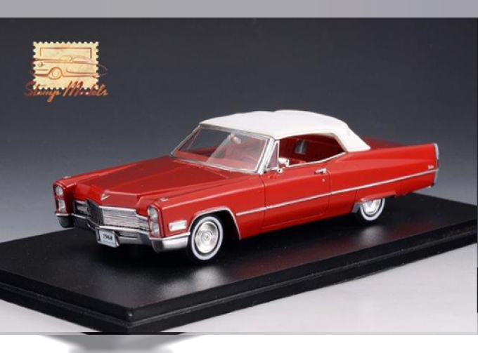 CADILLAC DeVille Convertible (закрытый) 1968 Dakota Red