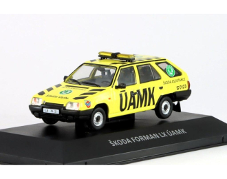SKODA Forman 135 LX ÚAMK (1990), yellow