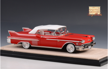 CADILLAC Series 62 Convertible (закрытый) 1958 Red