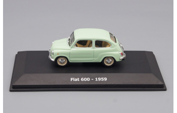 FIAT 600 1959, light green