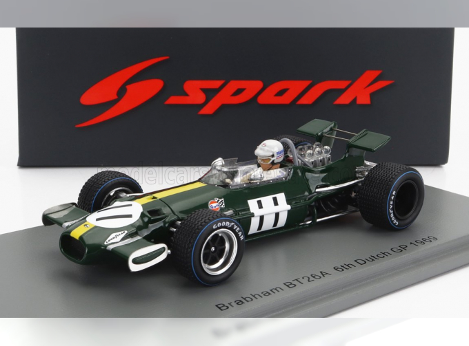 BRABHAM F1 Bt26a №11 Holland Gp (1969) J.Brabham, Green Yellow