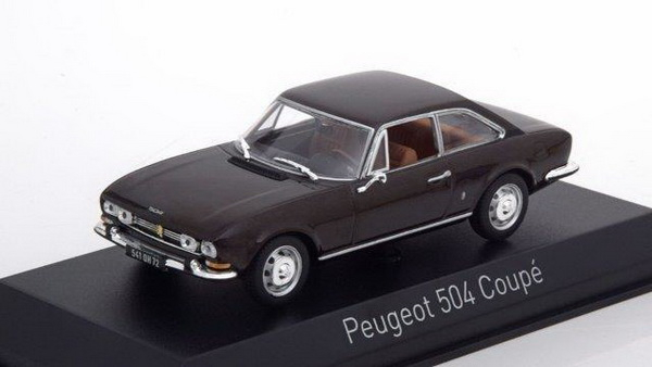 PEUGEOT 504 Coupe (1969), brown metallic