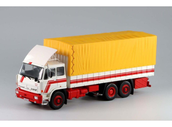MADARA LIAZ 796 бортовой с тентом, белый