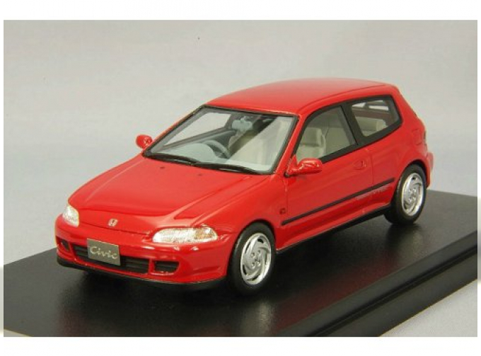 HONDA Civic SiR II EG6 1991 красный