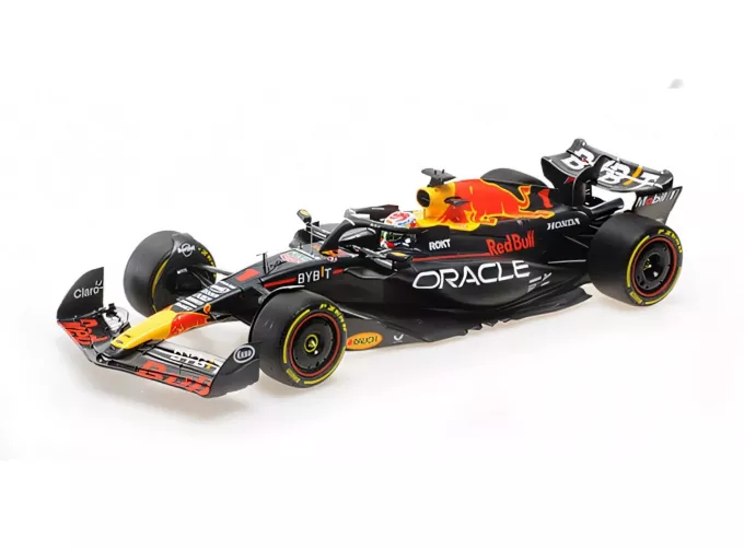 RED BULL F1  Rb19 Team Oracle Red Bull Racing №1 World Champion Winner Monza Italy Gp (2023) Max Verstappen, Matt Blue