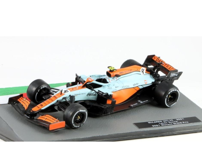 McLAREN MCL35 №4 Monaсo Grand Prix Lando Norris (2021)