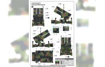 Сборная модель Зенитно-ракетный комплекс NASAMS (Norwegian Advanced Surface-to- Air Missile System)
