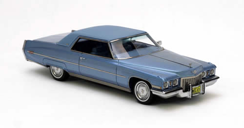 CADILLAC Coupe de Ville 1972, blue met