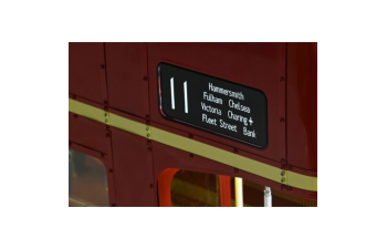 Сборная модель AEC ROUTEMASTER RM 857 London Bus L 69 8 B 20 H 37 5 in cm (1961), red