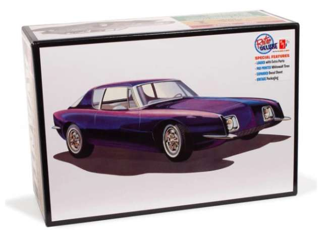 Сборная модель Studebaker Avanti, plastic modelkit 1963