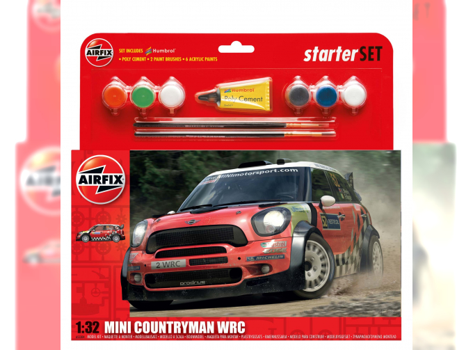 Сборная модель MINI Countryman WRC (подарочный набор)