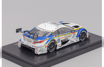 LEXUS RC F #37 SuperGT 500 Okayama 2016 Rossiter - Hirakawa, white / blue