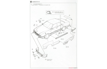 Сборная модель Nissan Y31 Cima