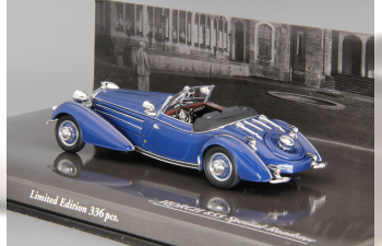 HORCH 855 Special Roadster (1938), dark blue