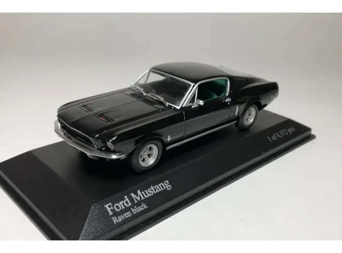 FORD Mustang (1968), black