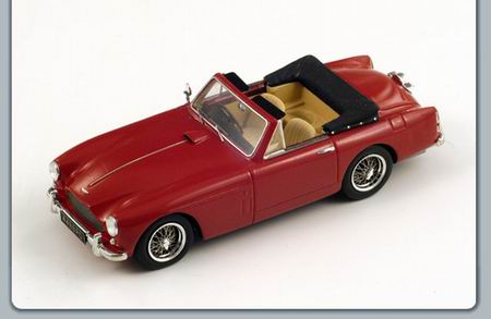 ASTON MARTIN DB2/4 Cabriolet 1959, red
