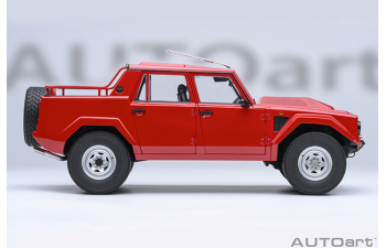 LAMBORGHINI LM002 Pick-Up (1986), red