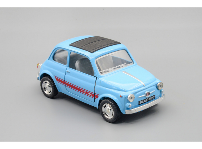 FIAT 500, blue