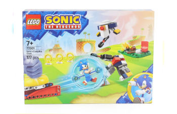 Сборная модель Sonic The Hedgehog - Sonic's Campfire Clash - 177 Pezzi - 177 Pcs, Various