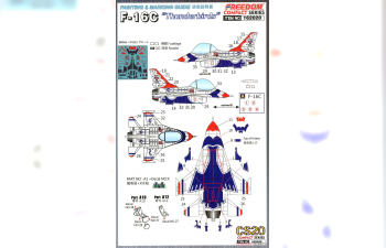 Сборная модель USAF F-16C "Thunderbirds"