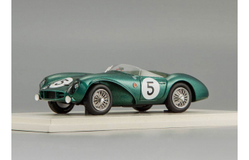 ASTON MARTIN DB3 S #5 2nd Le Mans Peter et Graham Whitehead (1958), green