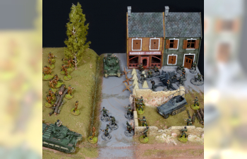 Сборная миниатюра WWII: 1940 BATTLE OF ARRAS - ROMMEL'S OFFENSIVE - BATTLE SET