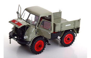 MERCEDES-BENZ Unimog 401 with Westfalia Kabine, grey