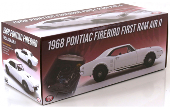 PONTIAC Firebird First RAM Air II (1968), white