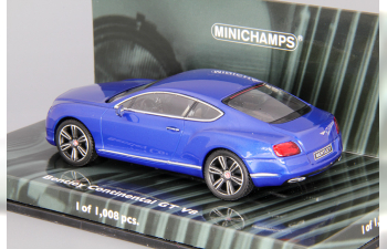 BENTLEY Continental GT V8 (2011), blue metallic