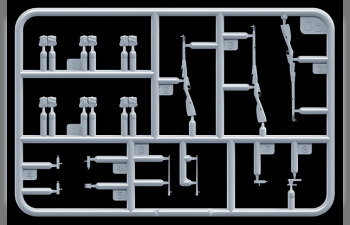 Сборная модель Аксессуары SOVIET INFANTRY WEAPONS & EQUIPMENT